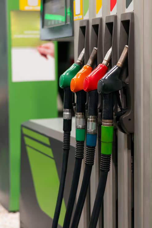 Fuel station forecourt 2